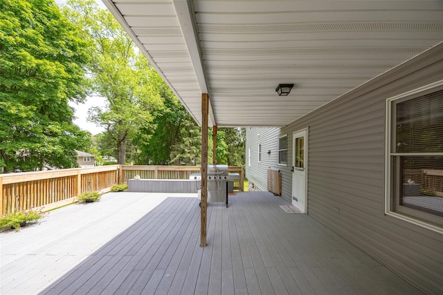 23 Saddle Rock Dr, Poughkeepsie, NY 12603 - view of wooden deck