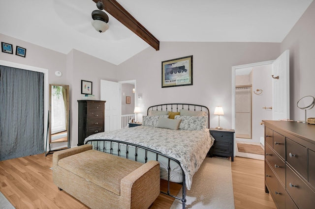 37 Scenic Cir, Croton-On-Hudson, NY 10520 - bedroom with light wood-style floors and ceiling fan