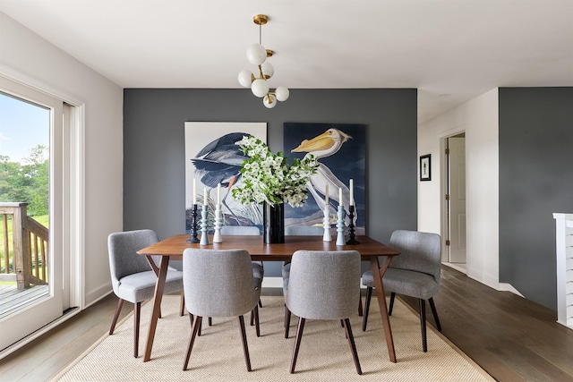 62 Hicks Ln, Clinton Corners, NY 12514 - dining space featuring wood finished floors, healthy amount of natural light, and baseboards
