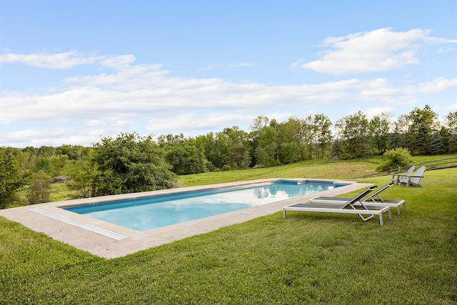 62 Hicks Ln, Clinton Corners, NY 12514 - outdoor pool featuring a lawn
