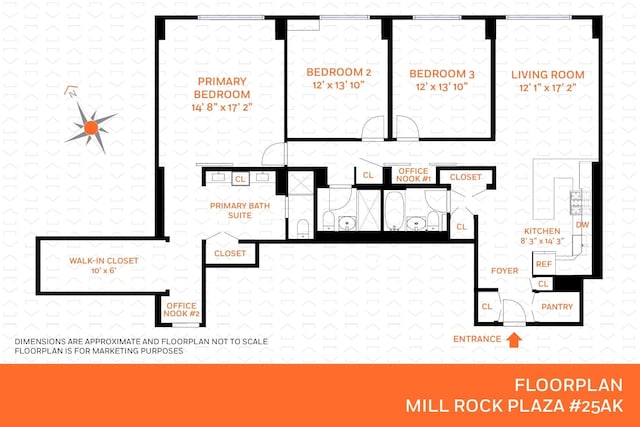 345 E 93rd St Unit 25Ak, New York Manhattan, NY 10128 - room layout
