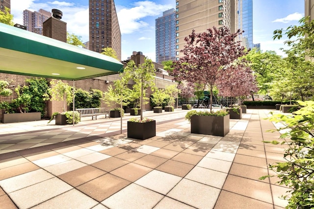 345 E 93rd St Unit 25Ak, New York Manhattan, NY 10128 - view of home's community with a view of city and a patio