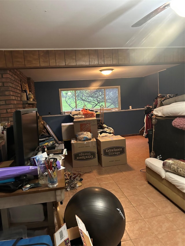 400 Old Rte 304, New City, NY 10956 - interior space with light tile patterned floors and an office area