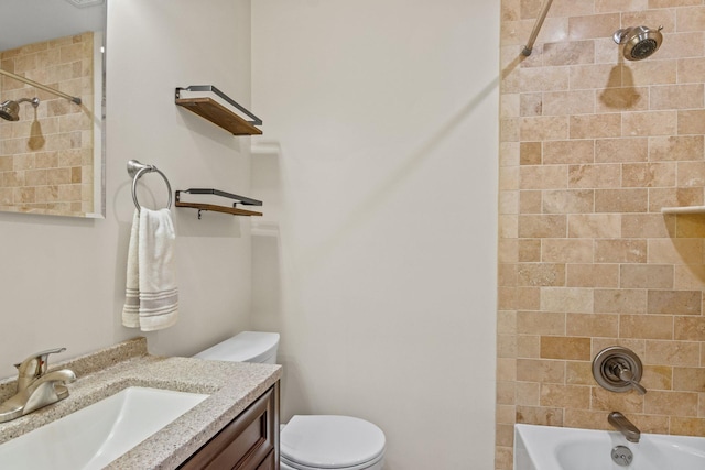 12 Franklin Commons, Yaphank, NY 11980 - full bathroom featuring toilet, vanity, and bathing tub / shower combination