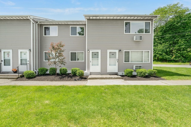 10 Fishkill Glen Dr Unit G, Fishkill, NY 12524 - townhome / multi-family property featuring a front lawn and an AC wall unit