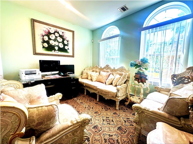 344 Ingrassia Rd, Middletown, NY 10940 - living area with vaulted ceiling