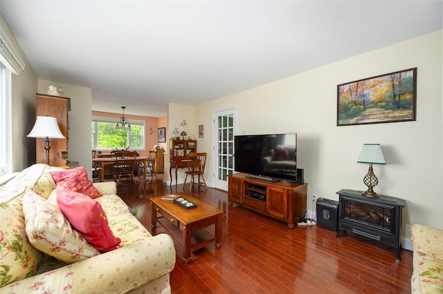 90 Fieldstone Blvd, Wappingers Falls, NY 12590 - living area featuring dark wood finished floors