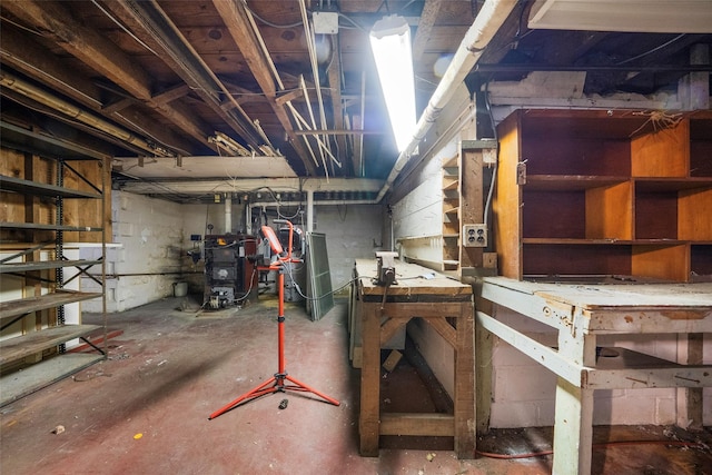 155 Carman Ave, East Rockaway, NY 11518 - view of unfinished below grade area