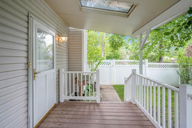 14 Arlington St, Patchogue, NY 11772 - view of deck