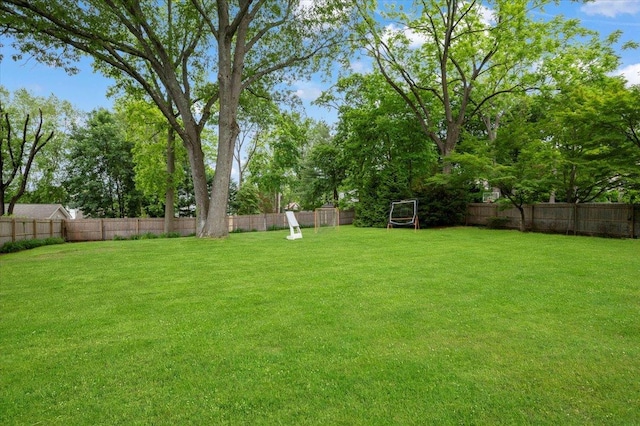 57 Harbor Park Dr, Centerport, NY 11721 - view of yard with view of wooded area
