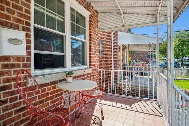 1304 Waring Ave, Bronx, NY 10469 - view of porch
