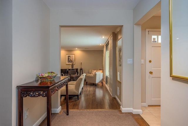 211 N Little Tor Rd, New City, NY 10956 - hallway with baseboards