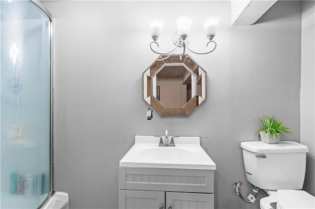 2 Fieldstone Ct, Highland, NY 12528 - full bath with toilet, a shower stall, and vanity