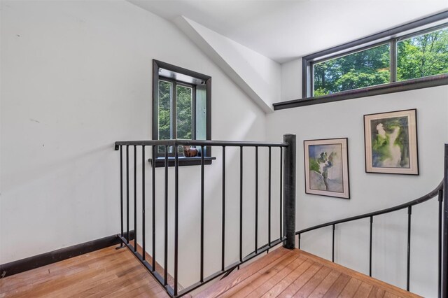 1670 Baptist Church Rd, Yorktown Heights, NY 10598 - stairs featuring wood-type flooring and healthy amount of natural light