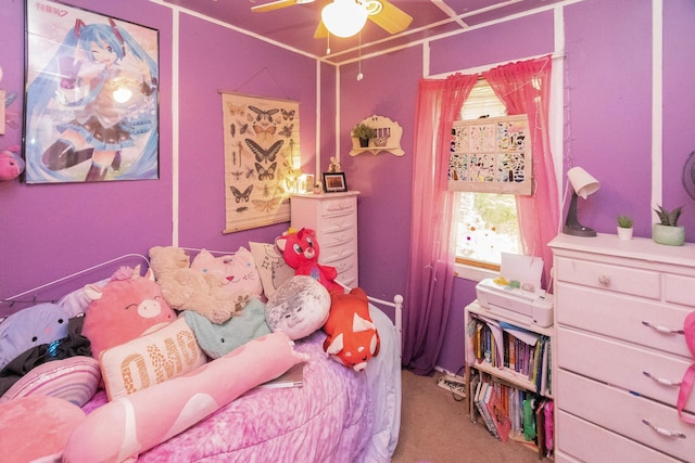 16 Arbor Trl, Monroe, NY 10950 - bedroom featuring carpet and a ceiling fan