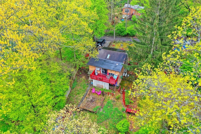 16 Arbor Trl, Monroe, NY 10950 - view from above of property with a forest