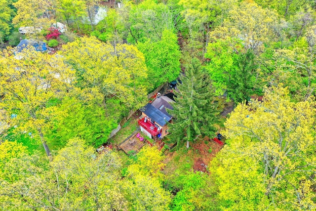 16 Arbor Trl, Monroe, NY 10950 - view from above of property featuring a heavily wooded area