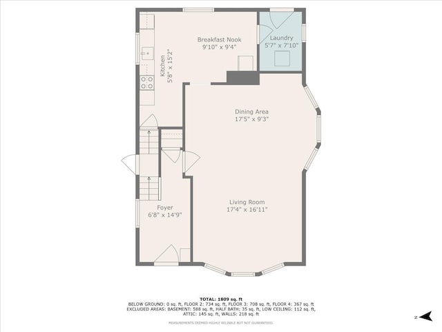 1311 154th St, Beechhurst, NY 11357 - home floor plan