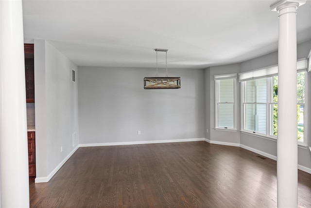 2 Old Brookville Ct, Manorville, NY 11949 - empty room featuring dark wood finished floors