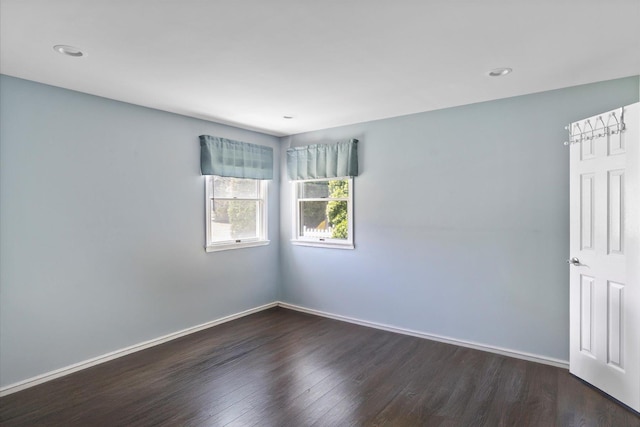 2 Old Brookville Ct, Manorville, NY 11949 - empty room featuring wood finished floors and recessed lighting