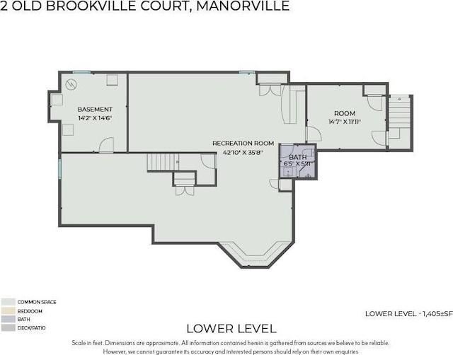 2 Old Brookville Ct, Manorville, NY 11949 - view of property floor plan