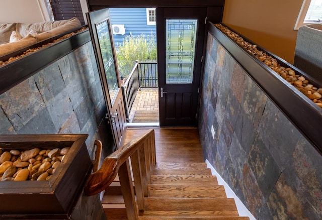 135 Ocean Ave, Massapequa, NY 11758 - foyer entrance with wood finished floors