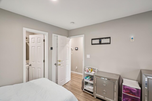 70 Propose Rd, Shirley, NY 11967 - bedroom with light wood-type flooring and baseboards