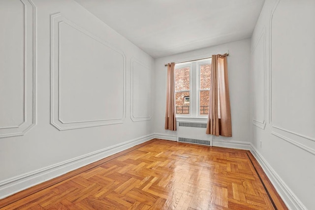 1681 Brooklyn Ave, Brooklyn, NY 11210 - unfurnished room with radiator and baseboards