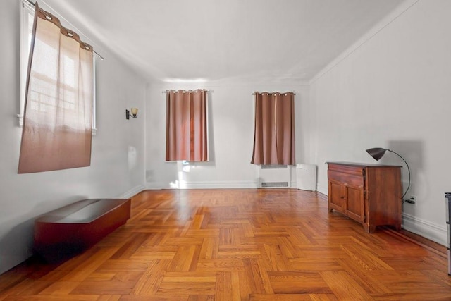 1681 Brooklyn Ave, Brooklyn, NY 11210 - unfurnished living room featuring baseboards