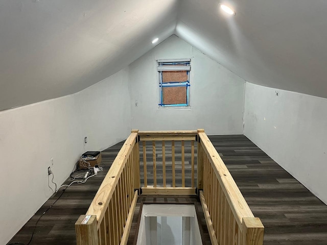 21 James Ll Burrell Ave, Hempstead, NY 11550 - bonus room with vaulted ceiling and wood finished floors