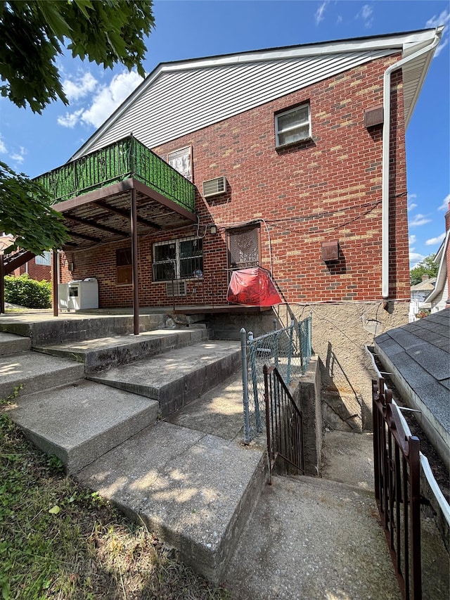 2110 Light St, Bronx, NY 10466 - back of house with brick siding