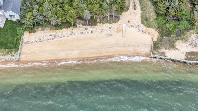 1260 Water Ter, Southold, NY 11971 - aerial overview of property's location with a large body of water