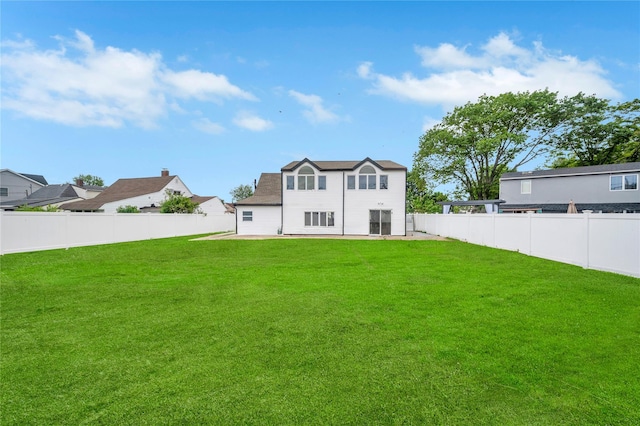 205 Blueberry Ln, Hicksville, NY 11801 - back of property featuring a patio