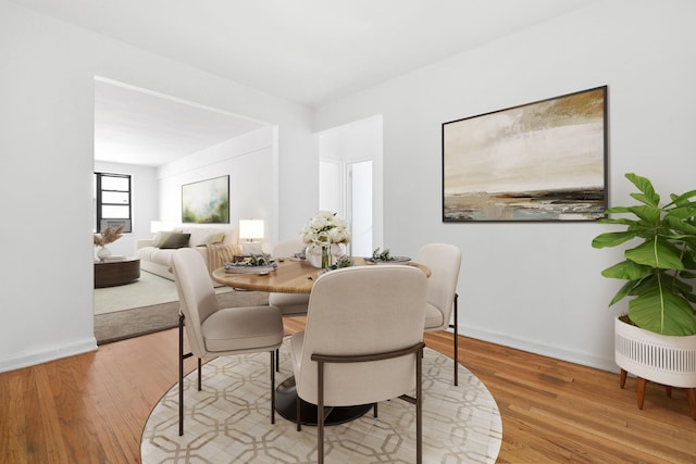 10 N Broadway Unit 3H, White Plains, NY 10601 - dining room featuring wood finished floors and baseboards