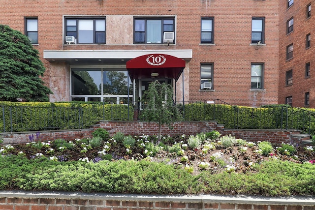 10 N Broadway Unit 3H, White Plains, NY 10601 - entrance to property with brick siding