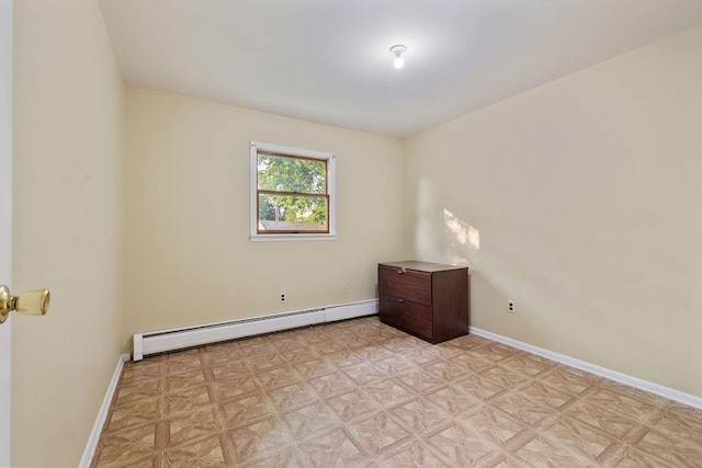 12 Gillis Ave, Nyack, NY 10960 - unfurnished room featuring baseboard heating and baseboards