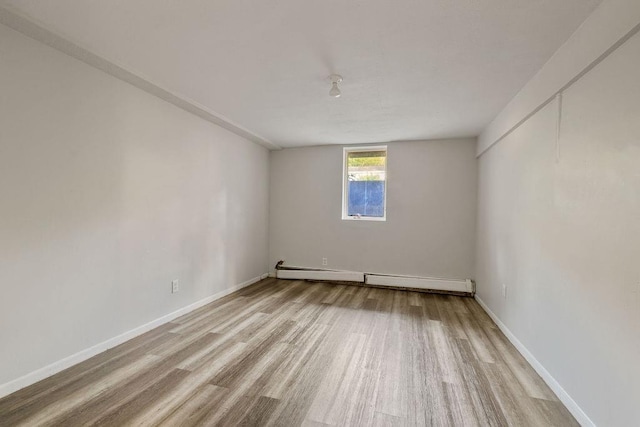 12 Gillis Ave, Nyack, NY 10960 - unfurnished room featuring light wood-type flooring and baseboard heating