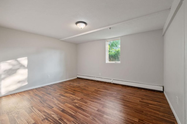 12 Gillis Ave, Nyack, NY 10960 - empty room with a baseboard radiator and wood finished floors