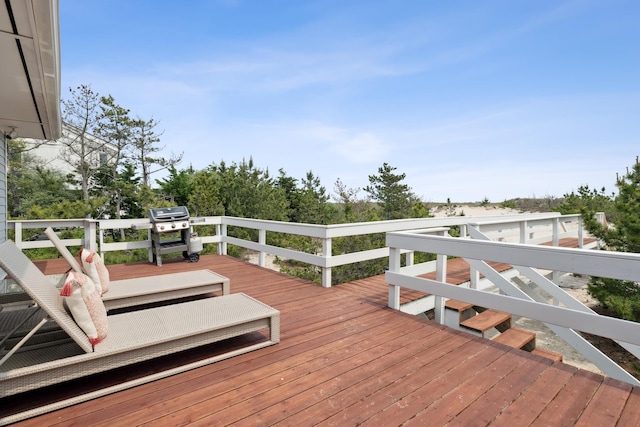 355 Dune Rd, Westhampton Beach, NY 11978 - deck featuring a grill