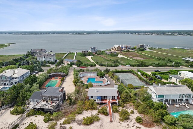 355 Dune Rd, Westhampton Beach, NY 11978 - bird's eye view of a nearby body of water