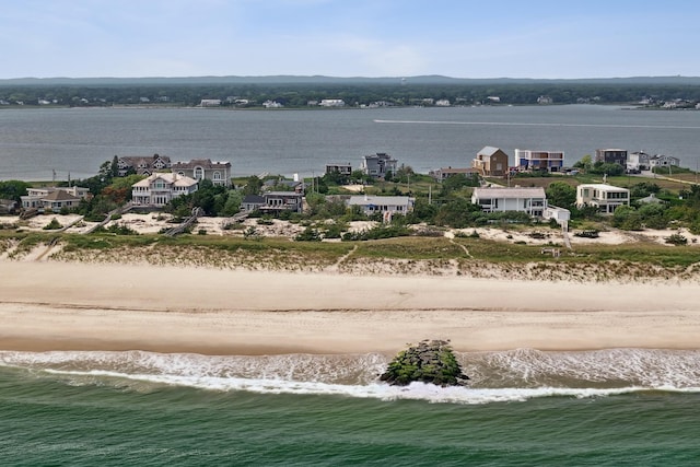 355 Dune Rd, Westhampton Beach, NY 11978 - drone / aerial view of unending shoreline