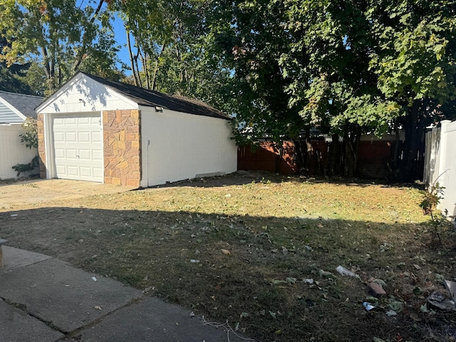 110 Terrace Ave, Elmont, NY 11003 - view of detached garage