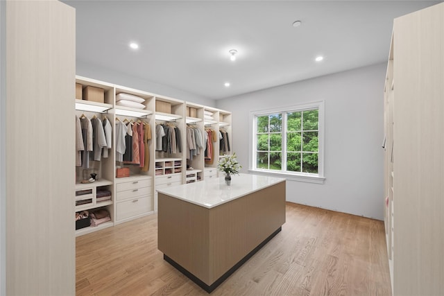 3 Hageman Ct, Katonah, NY 10536 - walk in closet featuring light wood-style flooring