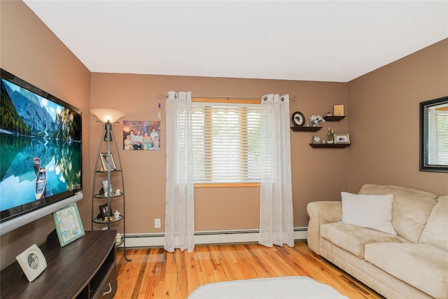 63 Dorval Ave, Staten Island, NY 10312 - living room featuring wood finished floors