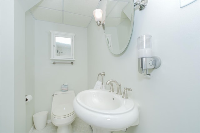 63 Dorval Ave, Staten Island, NY 10312 - half bath featuring toilet and a sink