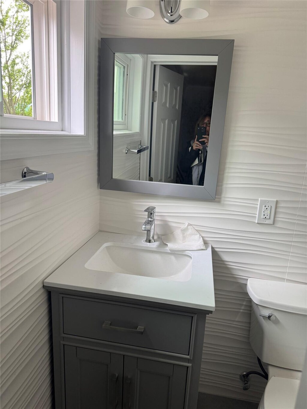 3116 Monterey Dr, Merrick, NY 11566 - bathroom with vanity and toilet