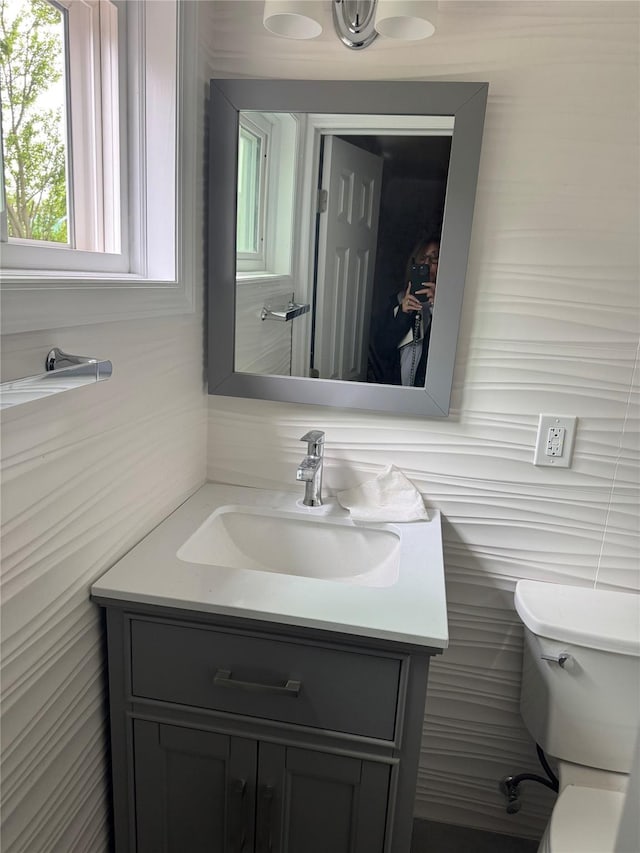 3116 Monterey Dr, Merrick, NY 11566 - bathroom with vanity and toilet