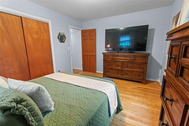 16 Lyncrest Rd, Cortlandt Manor, NY 10567 - bedroom featuring light wood-type flooring and a closet