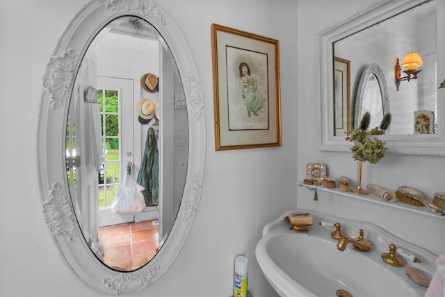 83 Tennanah Lake Rd, Roscoe, NY 12776 - bathroom with a sink