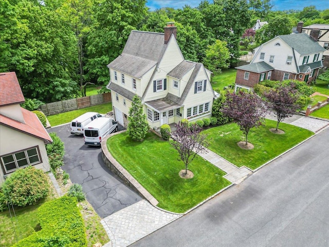 21 Chester Pl, New Rochelle, NY 10801 - aerial view of property and surrounding area